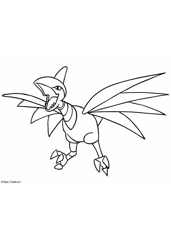 Skarmory Ein Pokémon ausmalbilder