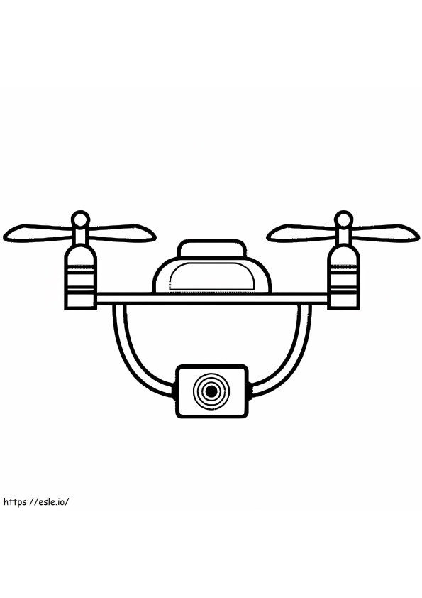 Drone Sederhana Gambar Mewarnai