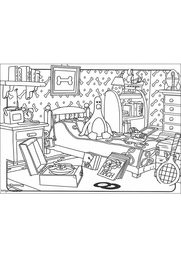Feathers McGraw coloring page