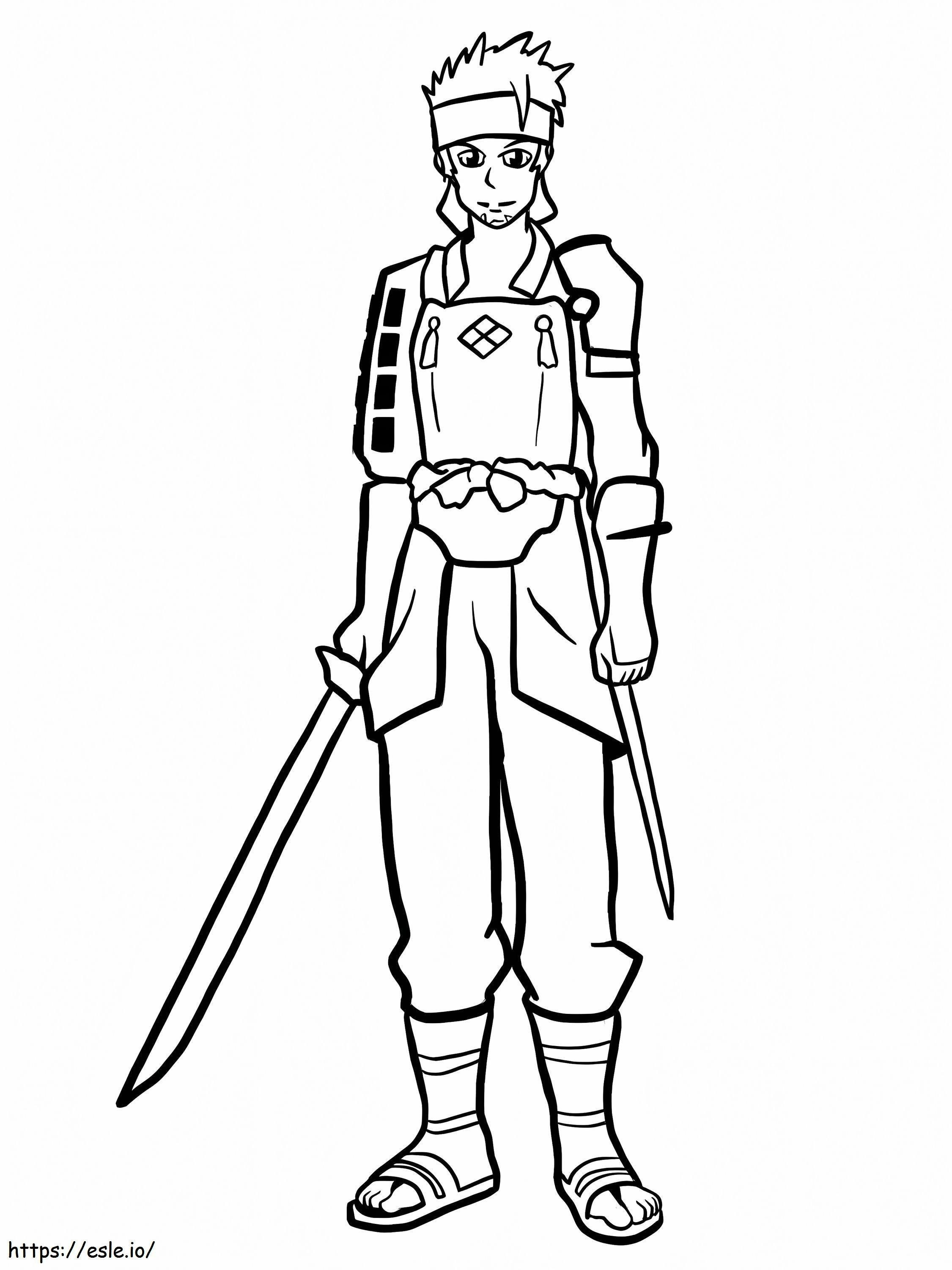 Klein coloring page