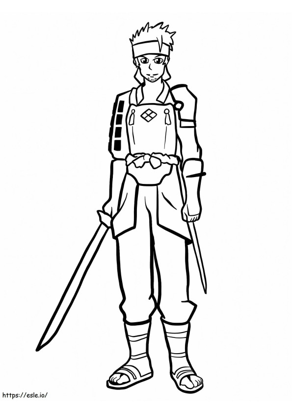 Klein coloring page