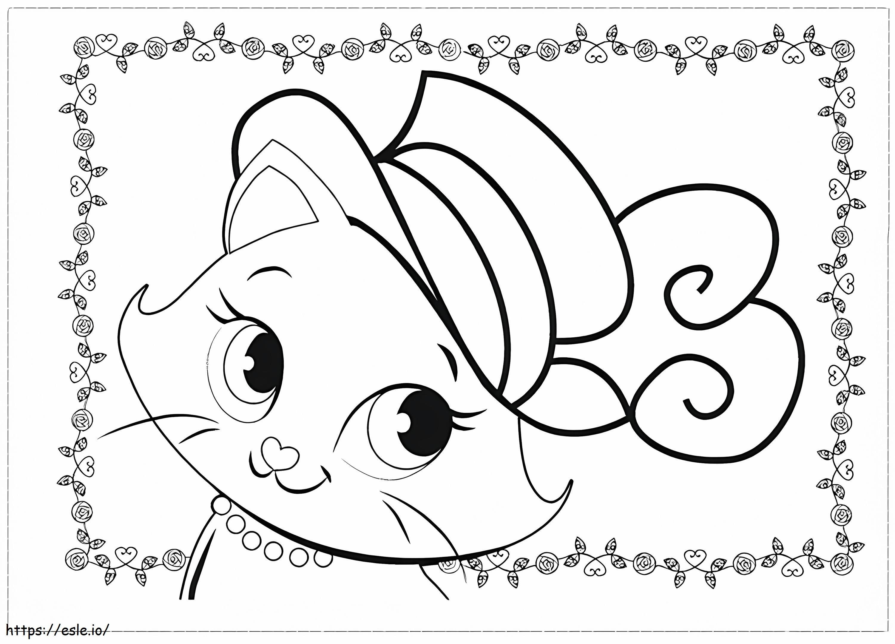 Disney Marie coloring page