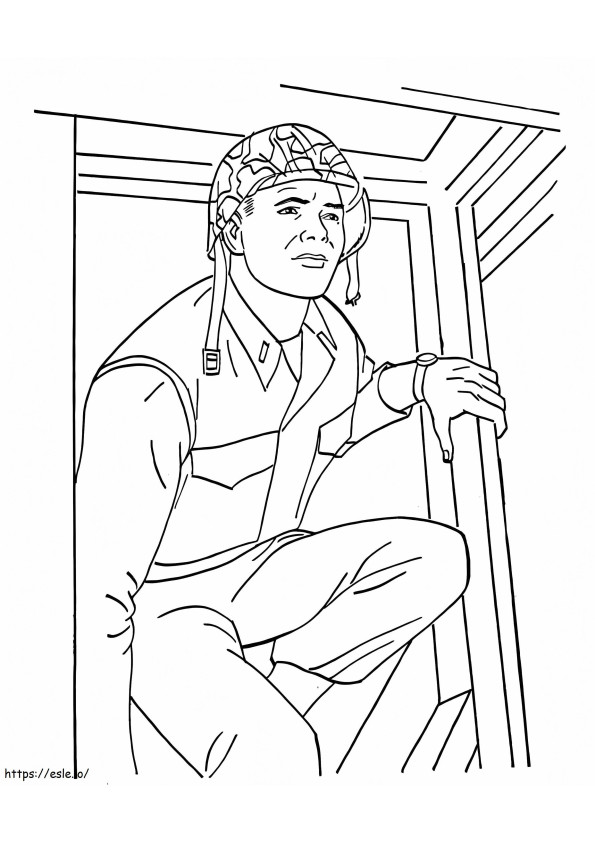 Perfect Soldier coloring page