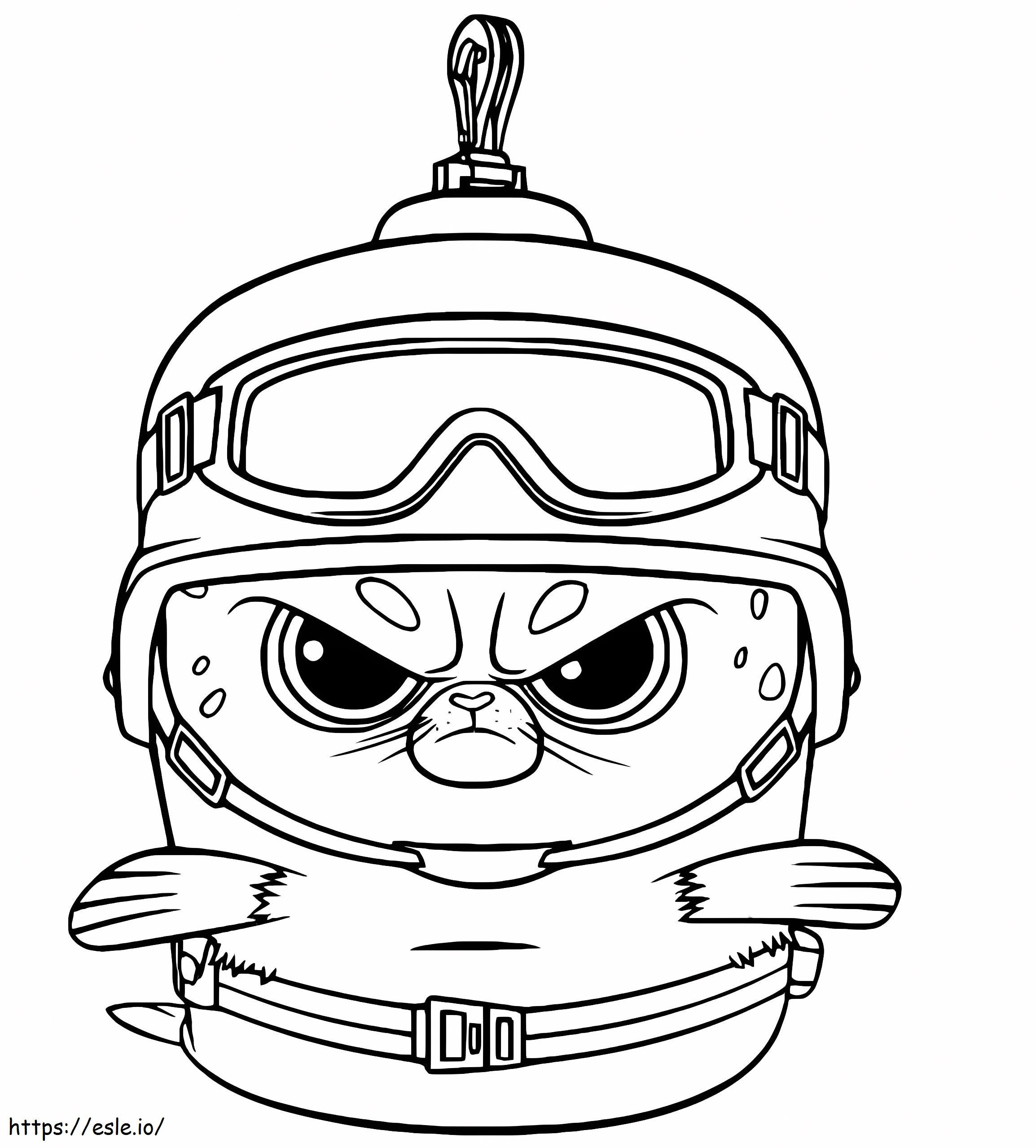 Short Fuse From Penguins Of Madagascar coloring page