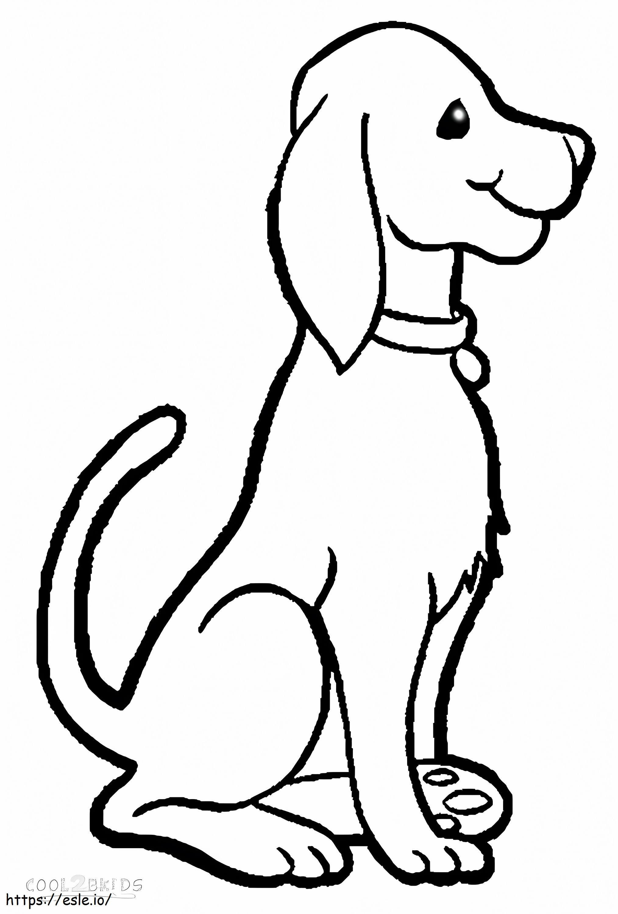 Webkinz-hond kleurplaat kleurplaat