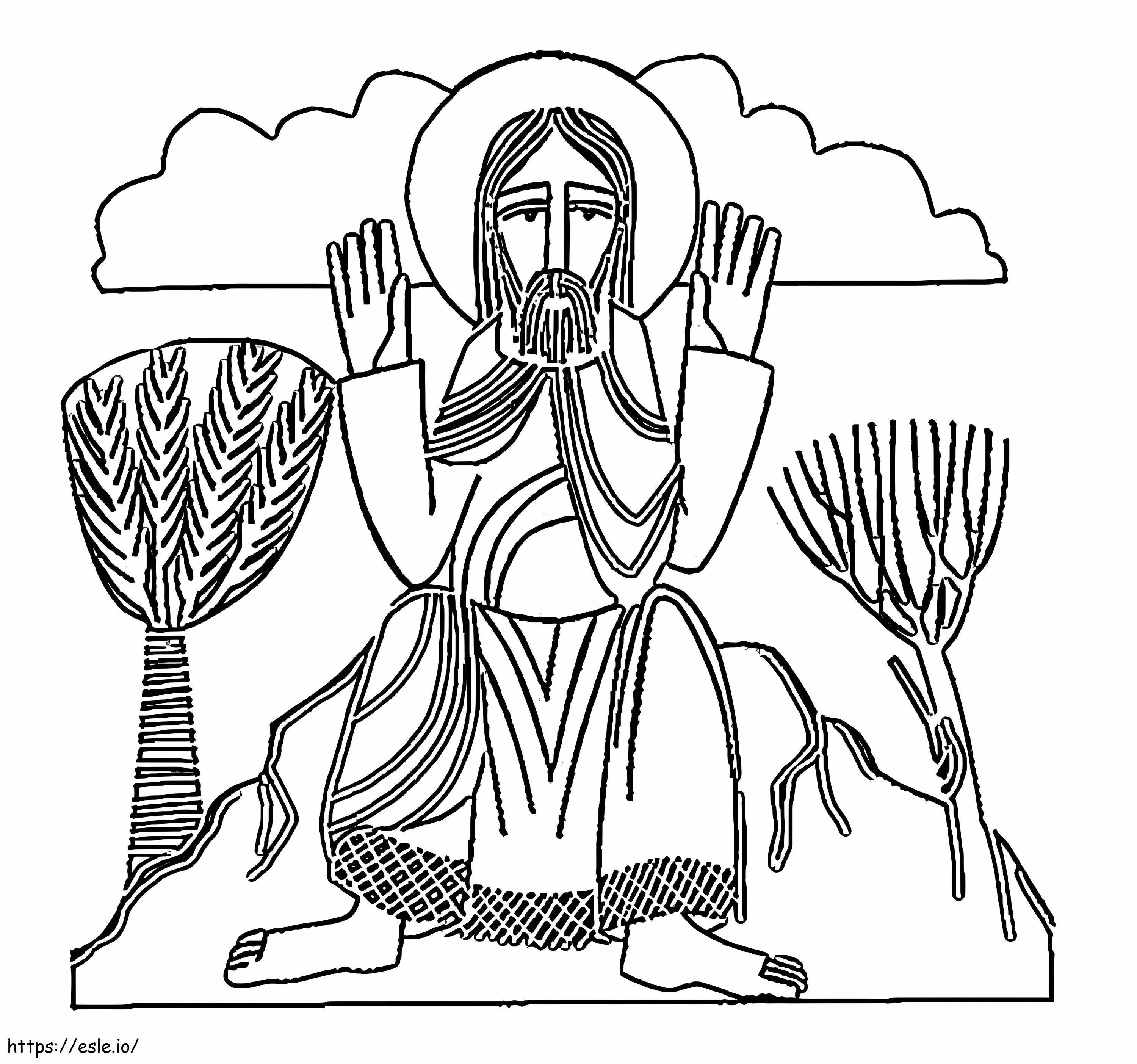 All Saints Day 4 coloring page