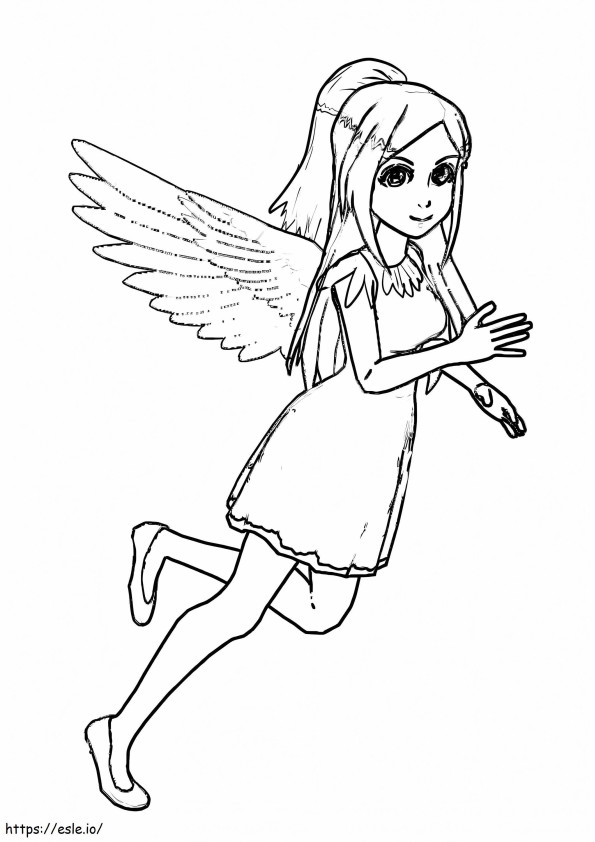 Fairy Sketch coloring page