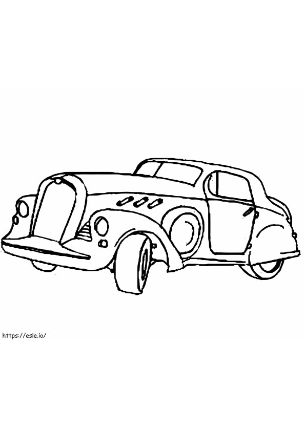Free Printable Rolls Royce coloring page