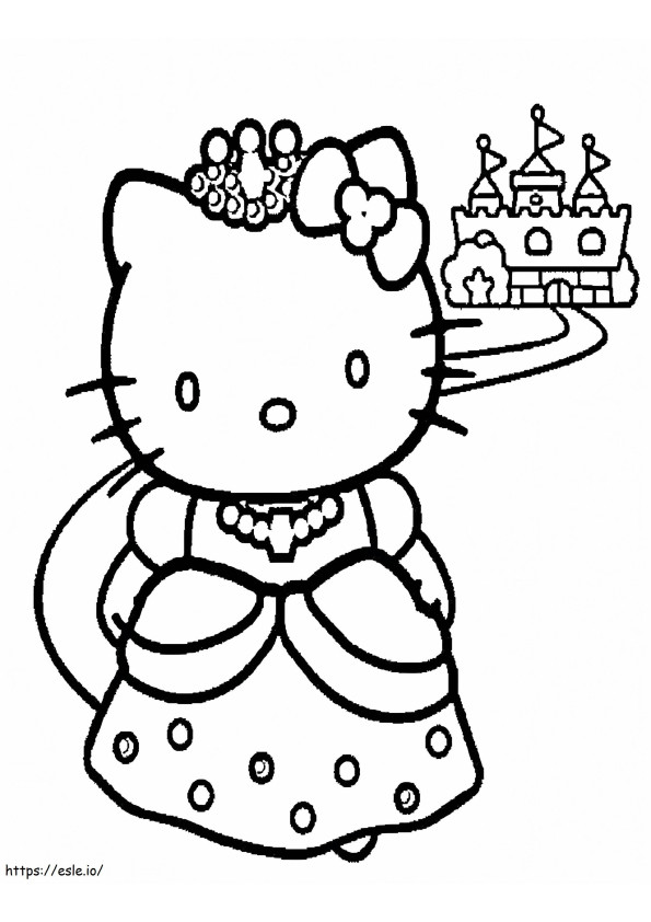 Hello Kitty Halloweenoring oldal Ingyenes lapok nyomtatáshoz Online játékok kifestő