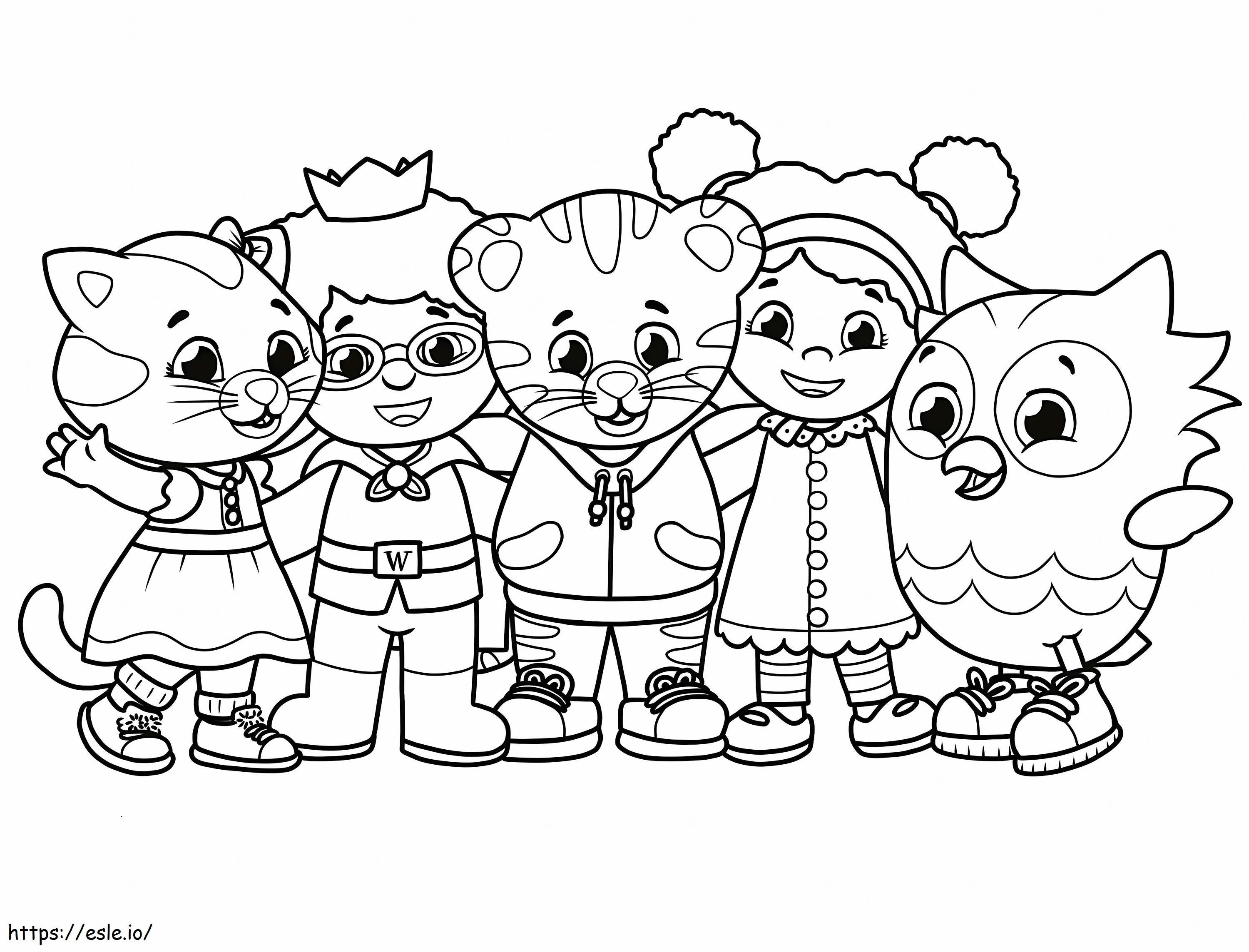 1573607713 1557764473Be My Neighbor Daniel Tiger Min coloring page