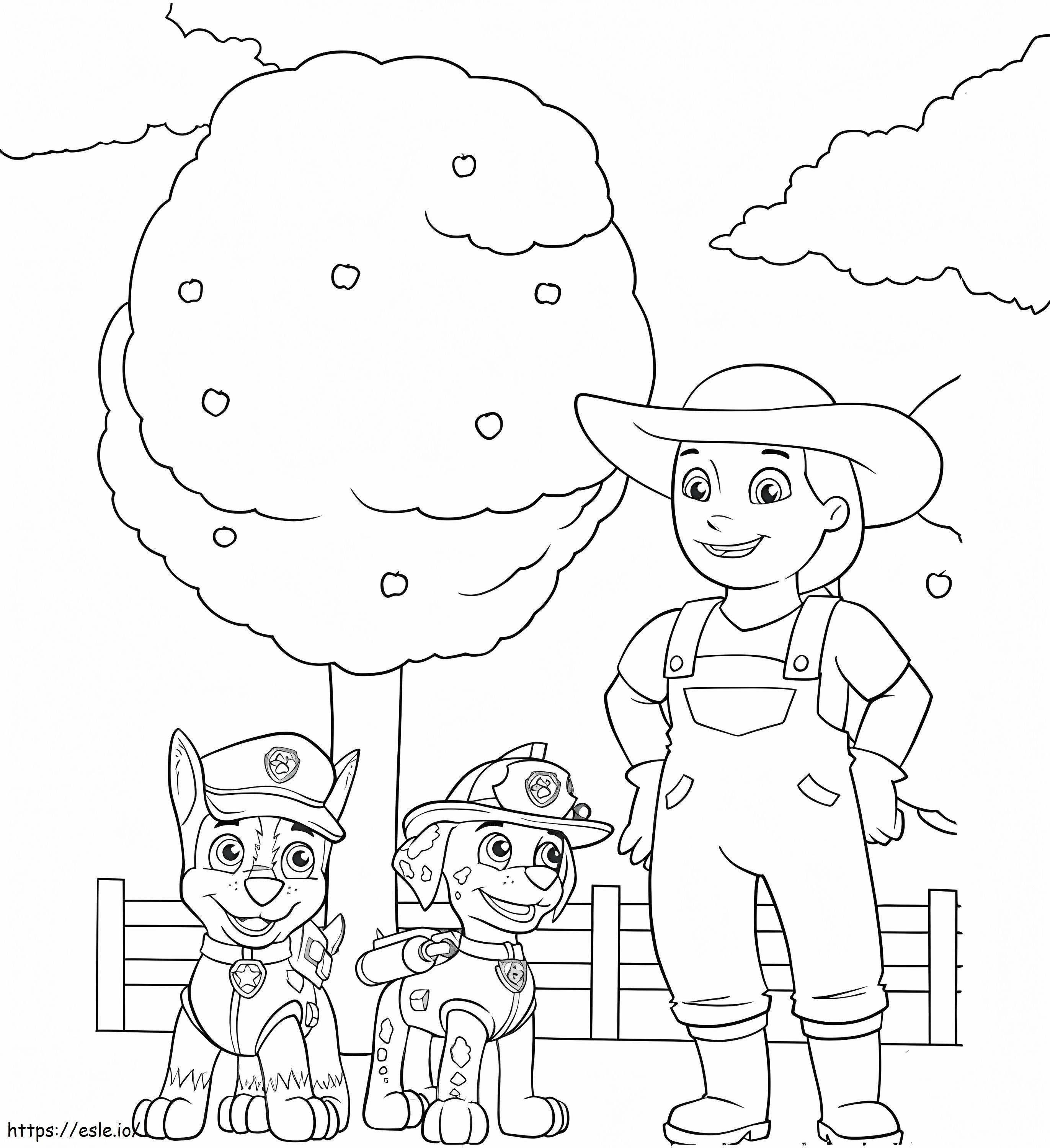 Chase Paw Patrol 11 coloring page