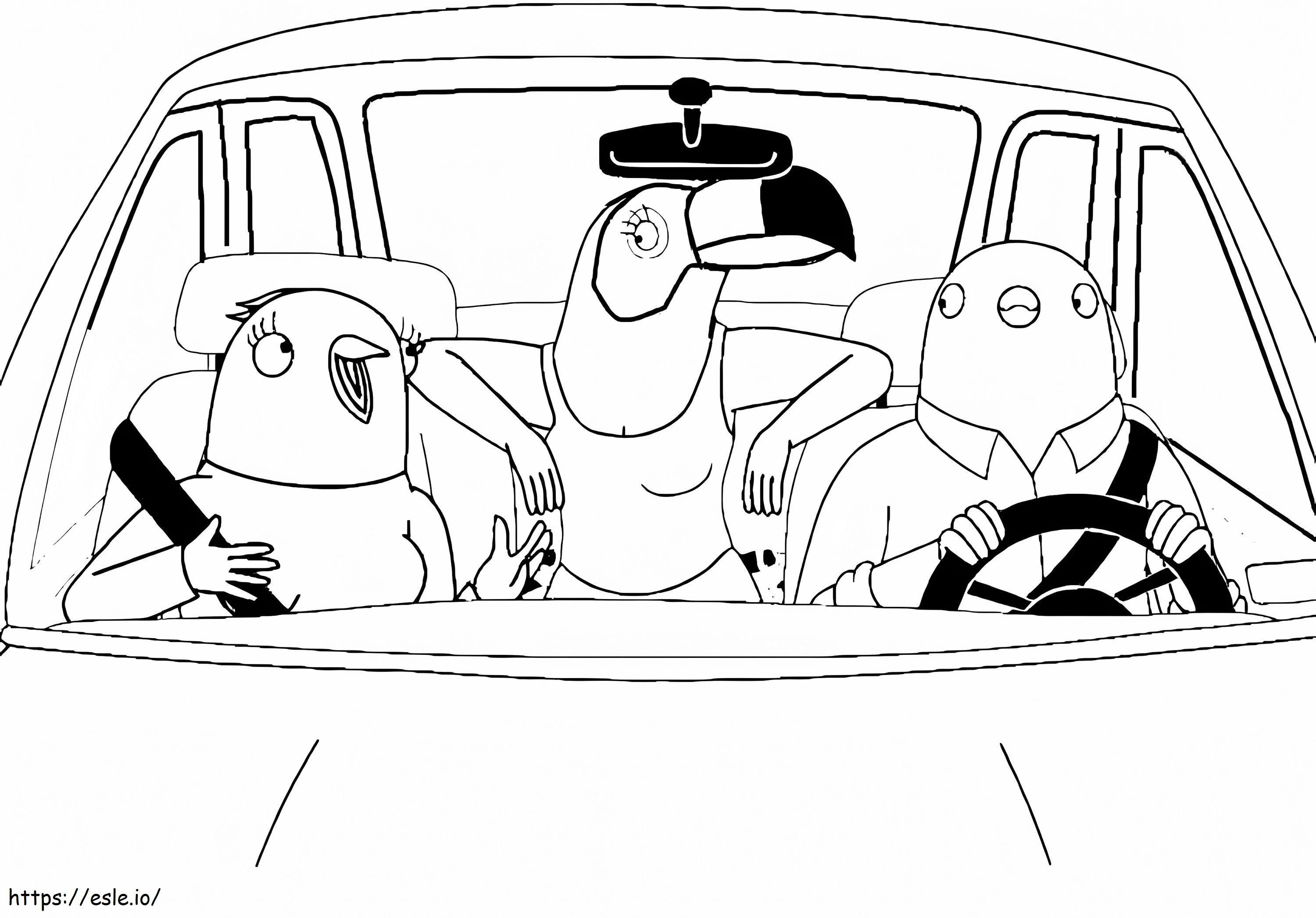 Speckle With Tuca And Bertie coloring page