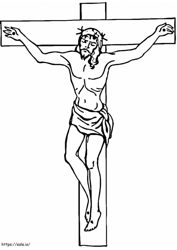 Good Friday 9 coloring page