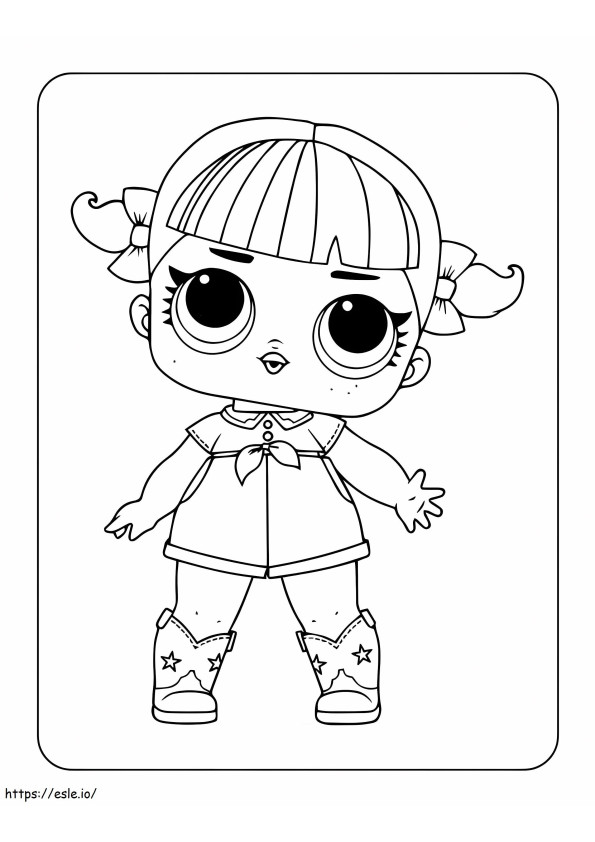 Lol Surprise Doll For Girl coloring page