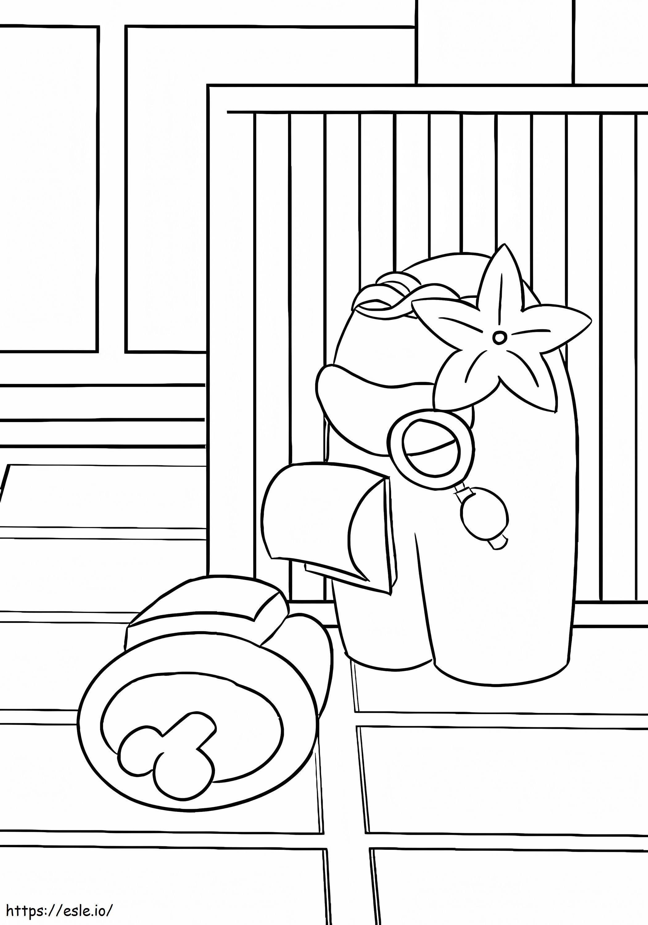 Among Us 15 coloring page