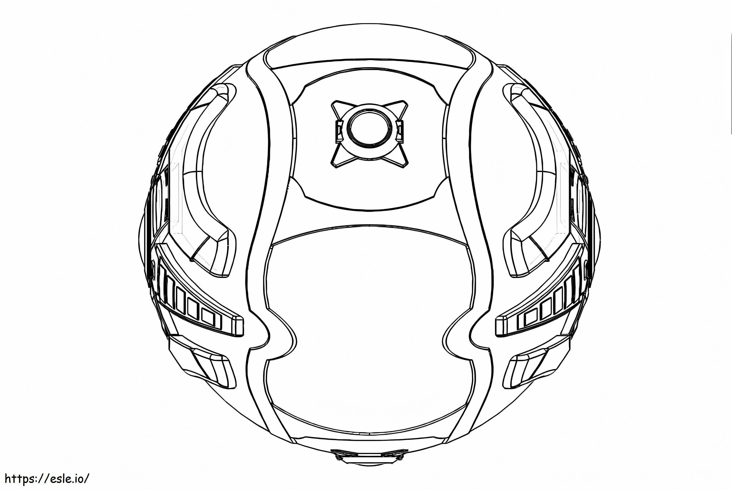 Rocket League Ball coloring page