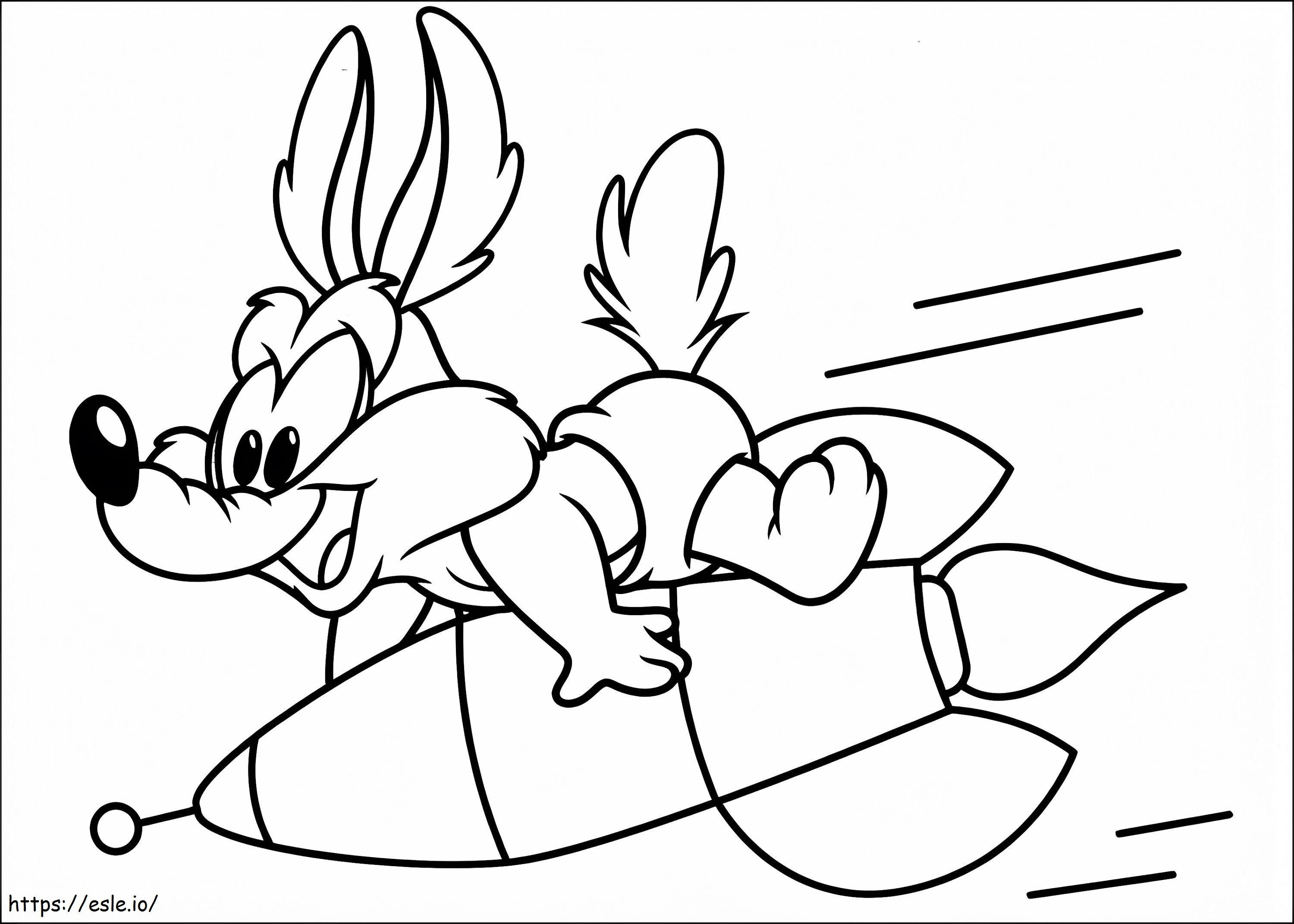 1533781629 Baby Wile E Flying A4 E1600265039796 coloring page