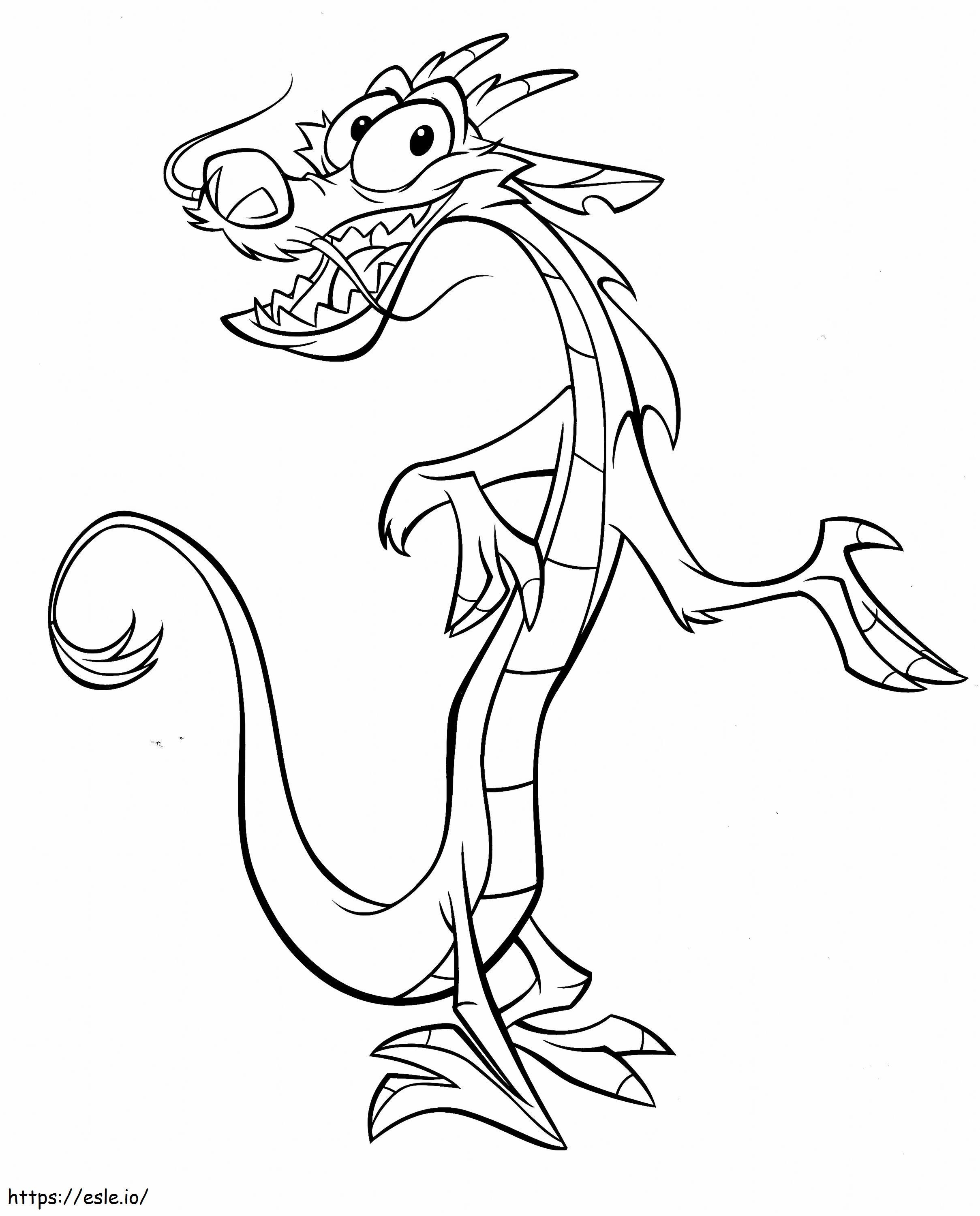 1552696338 Walt Disney Mushu Walt Disney Characters 37795278 2210 2743 Scaled 2 coloring page