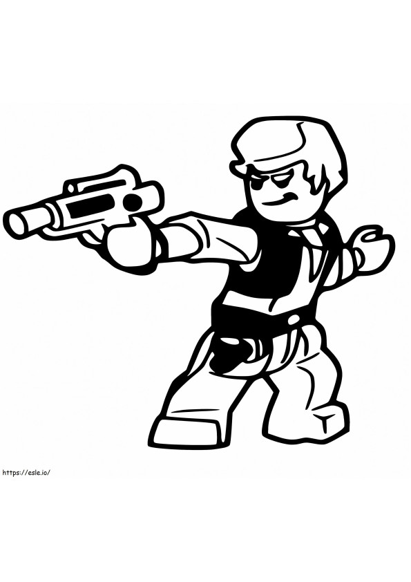 Lego Han Solo Gambar Mewarnai