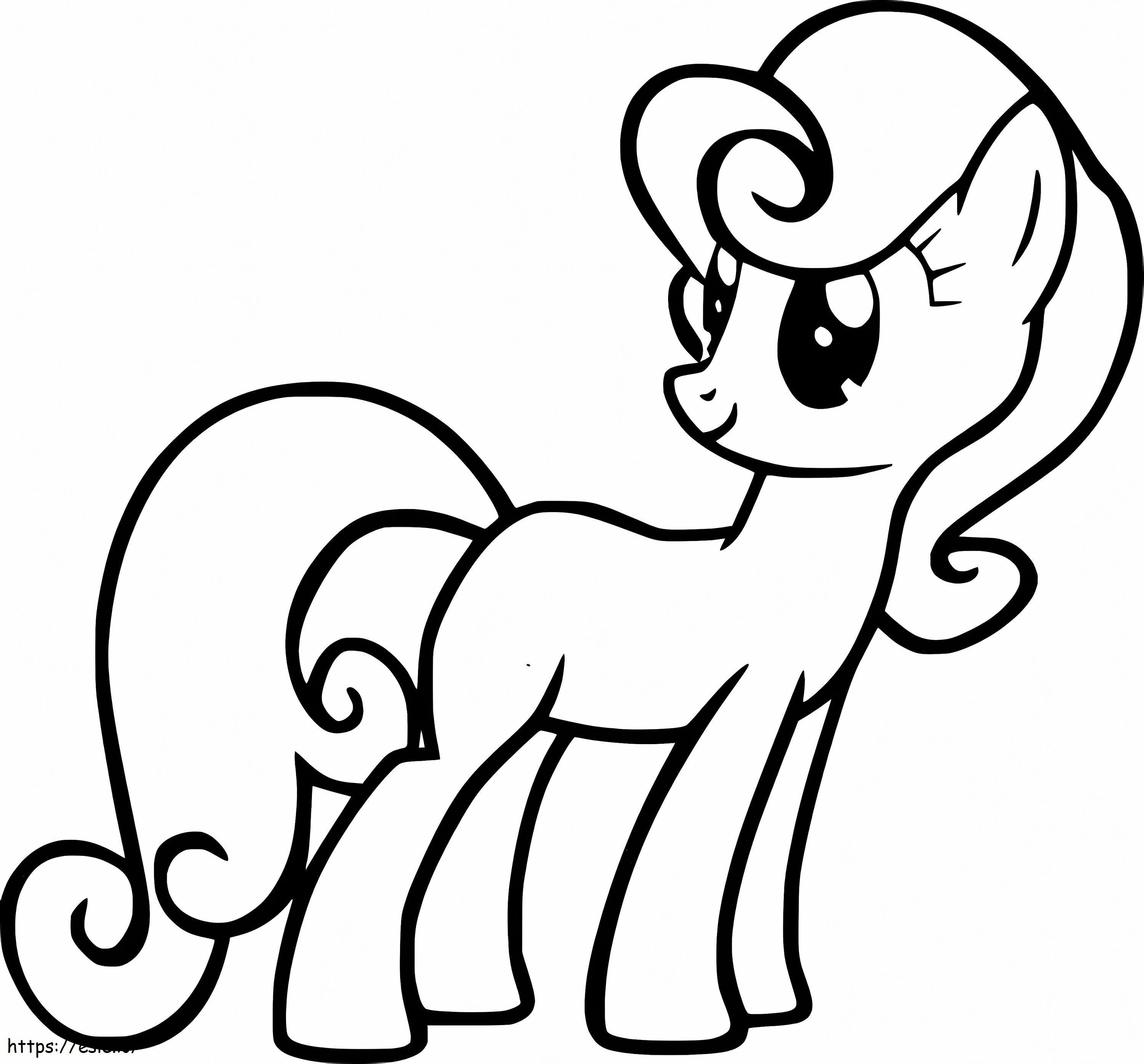 Bon Bon My Little Pony coloring page