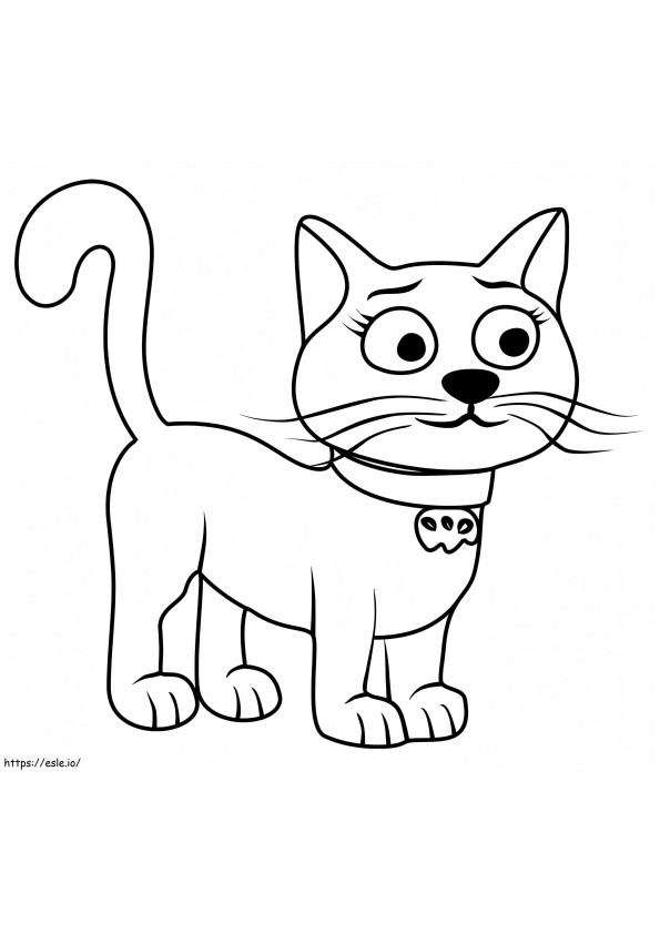 Kugel From Pound Puppies coloring page