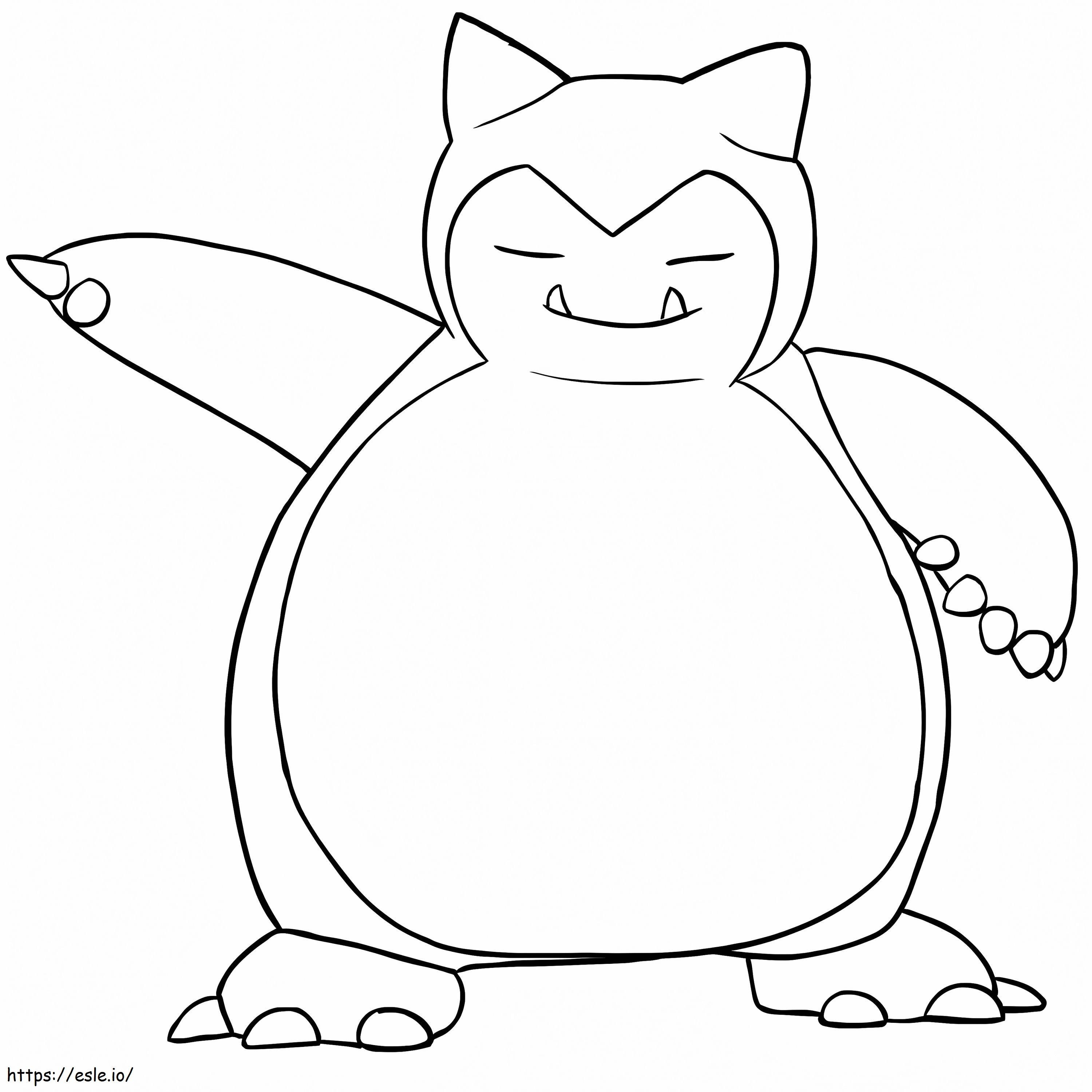 Coloriage Ronflex froid à imprimer dessin