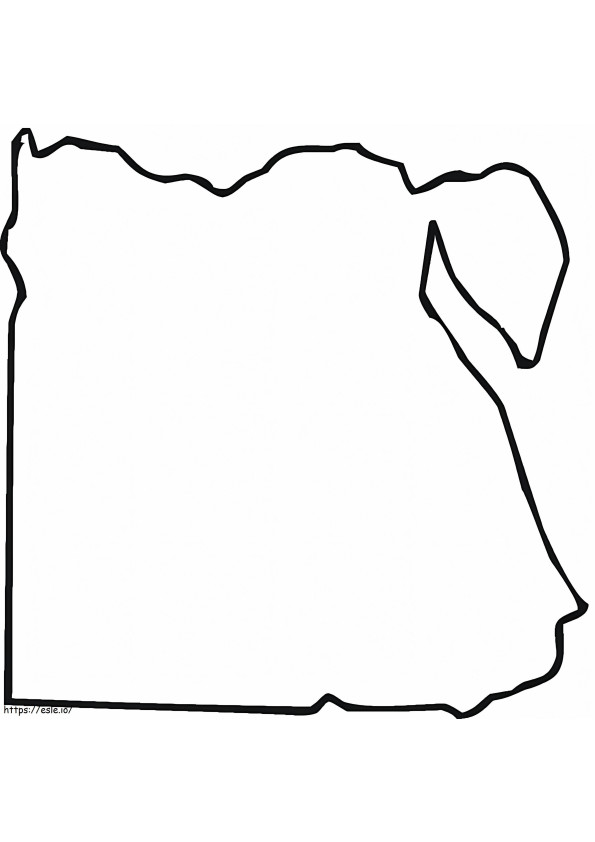Map Of Egypt Coloring Page Egyptian Hieroglyphics Colouring Page