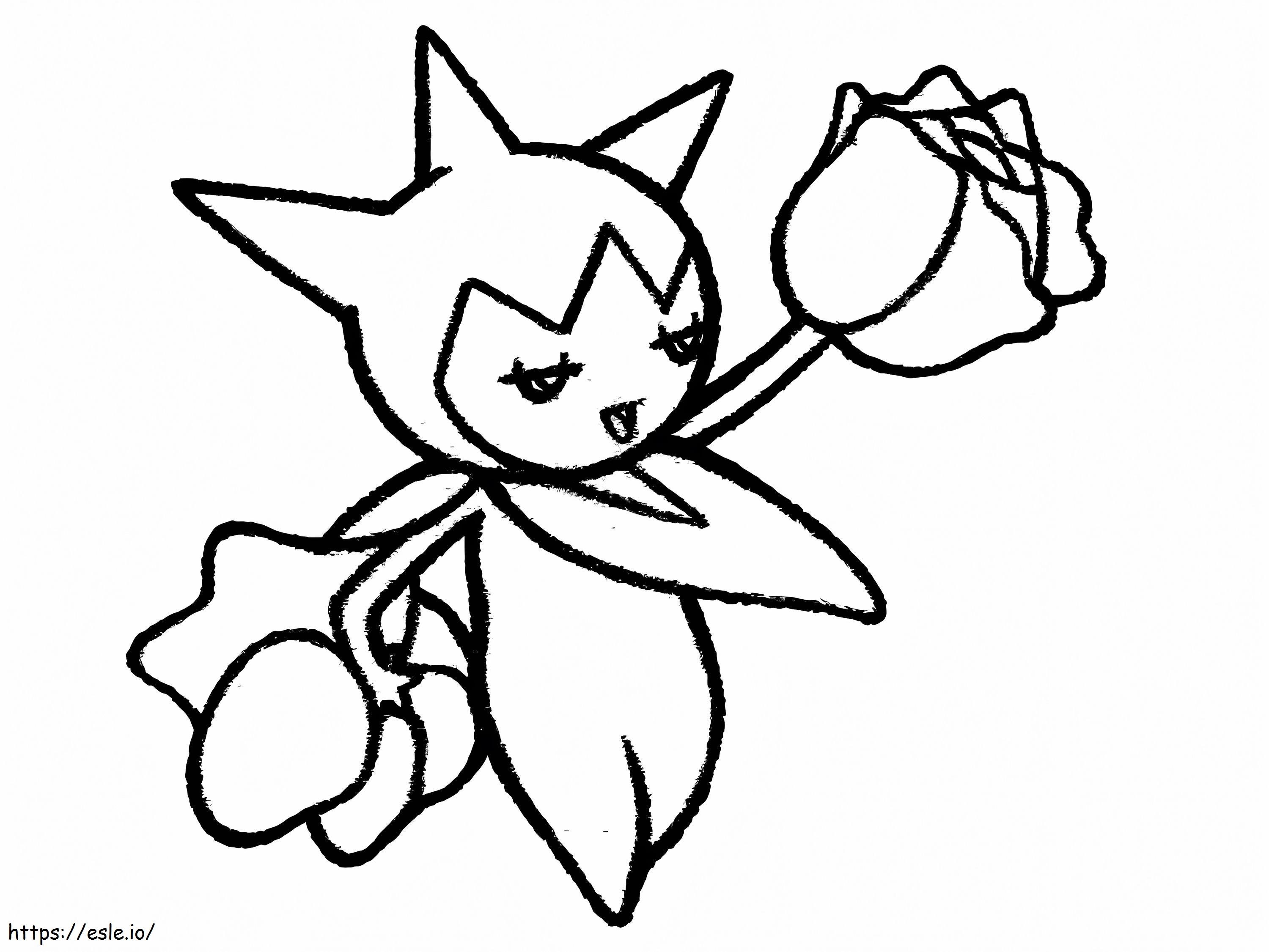Roselia Pokemon 1 coloring page