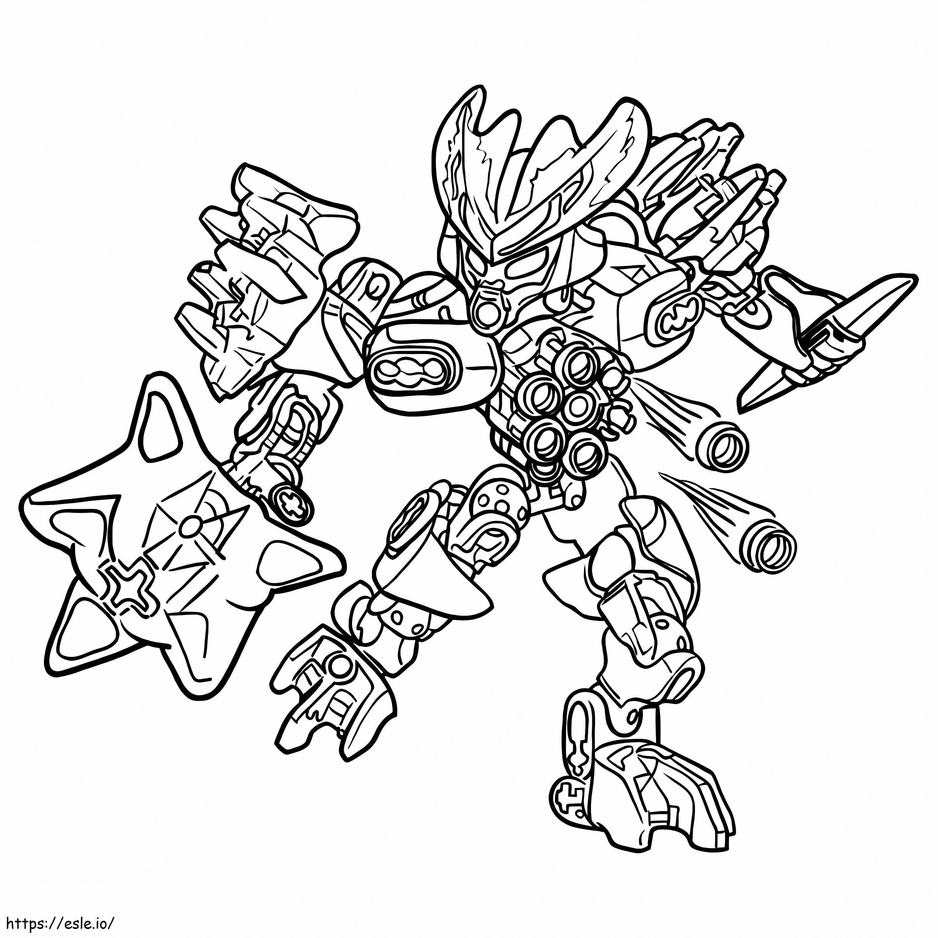 Protector Of Earth Bionicle coloring page