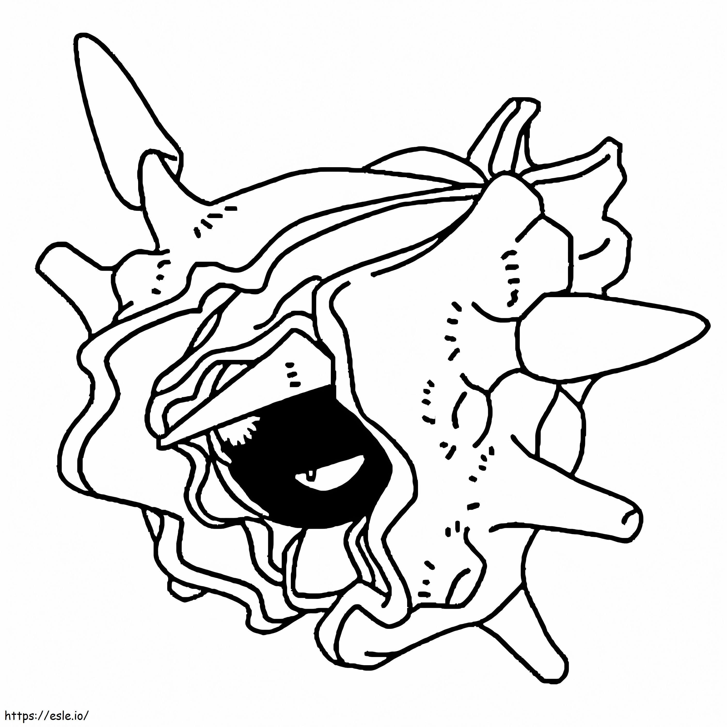 Cloyster In Pokemon coloring page