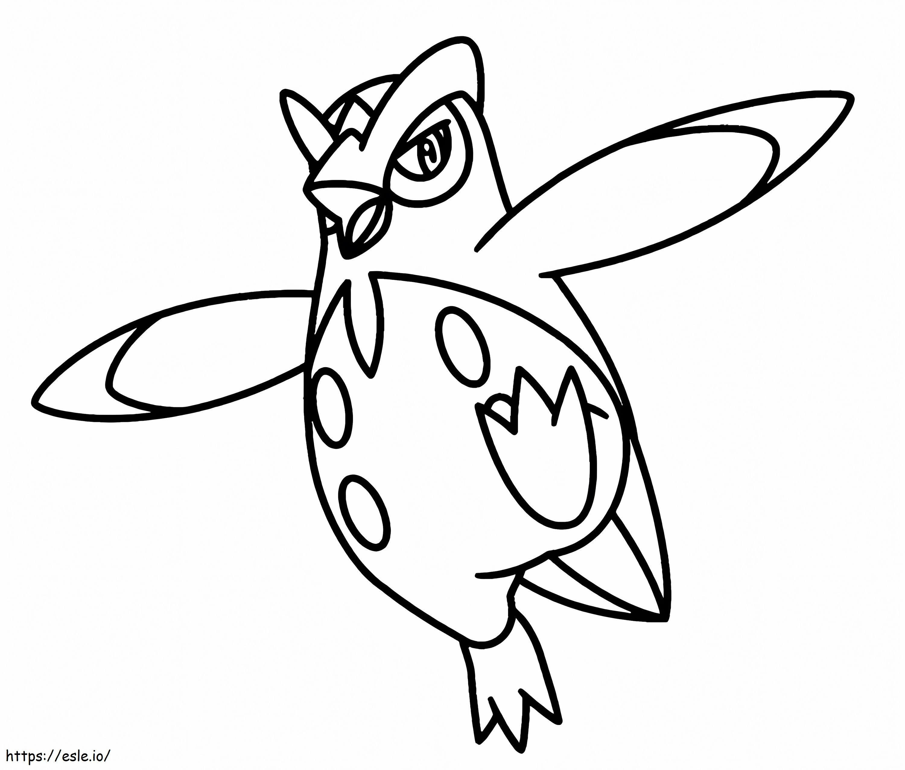 Coloriage Pokémon Prinplup Gen 3 à imprimer dessin
