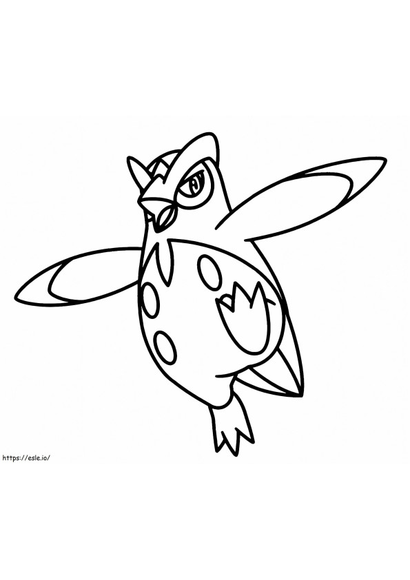 Coloriage Pokémon Prinplup Gen 3 à imprimer dessin