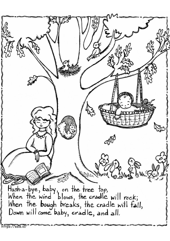 Nursery Rhymes 17 coloring page