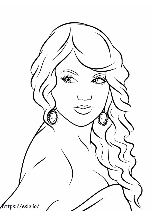 1541143564 Taylor Swift coloring page
