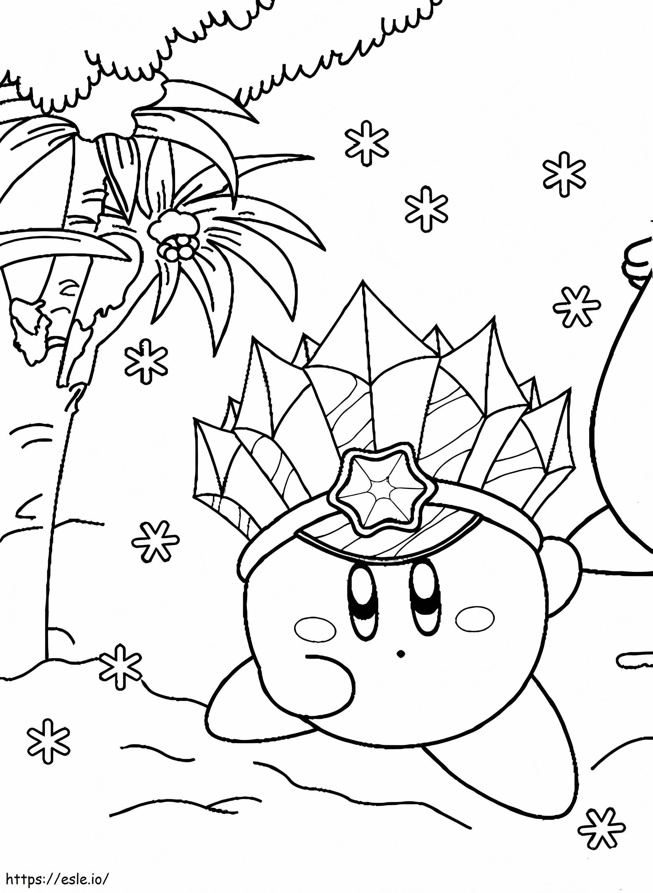 Kirby De Glace 749X1024 coloring page