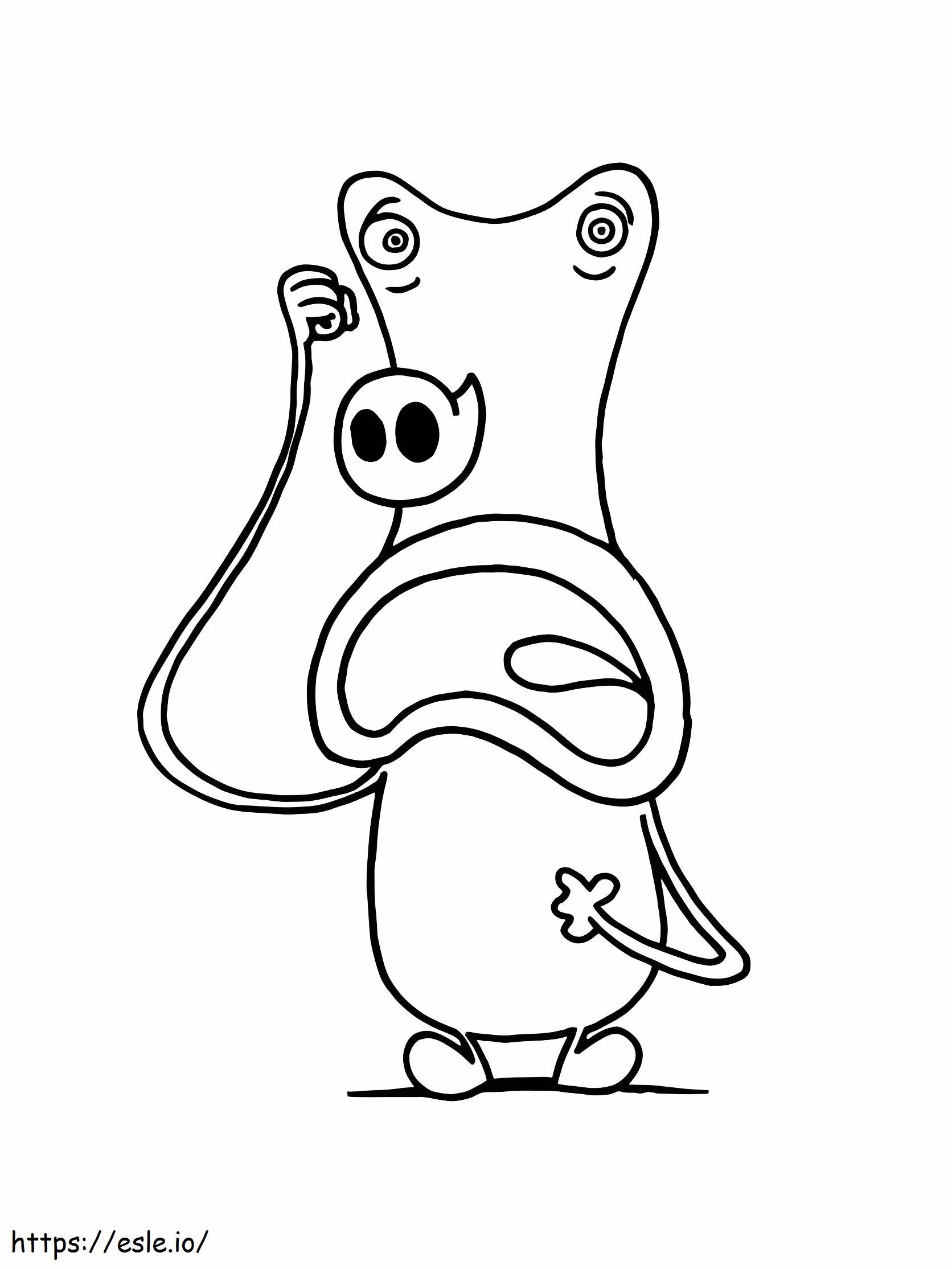 Etno Polino Space Goofs coloring page