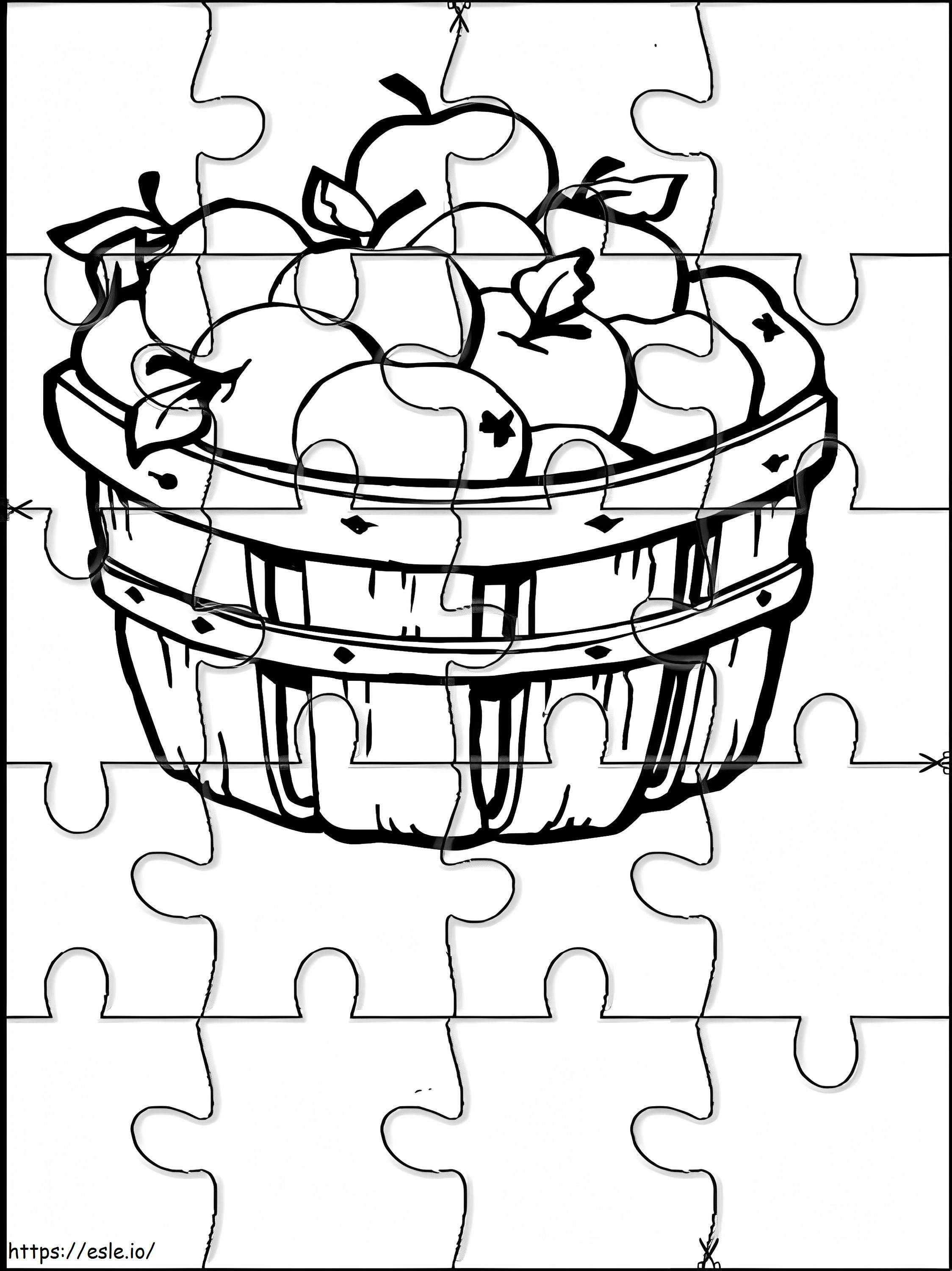 Apples Jigsaw Puzzle kifestő
