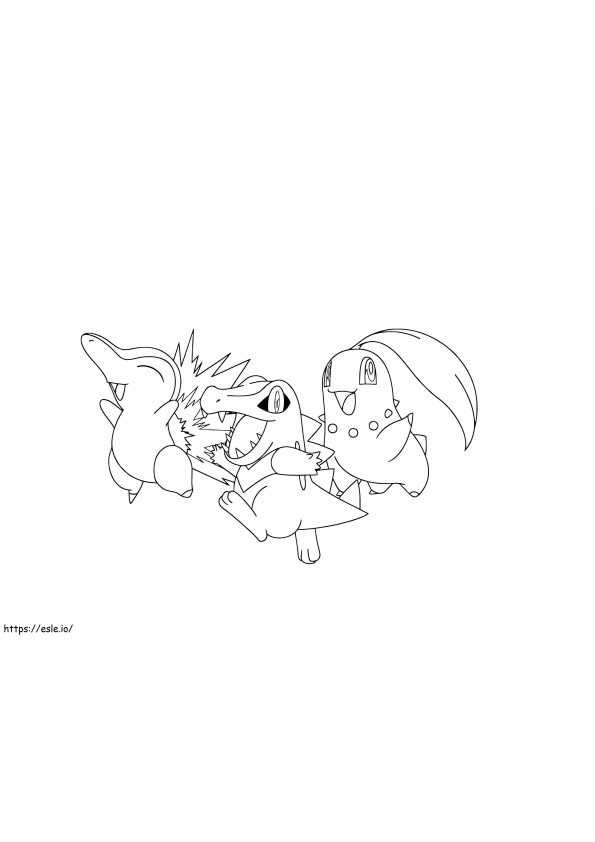 Cyndaquil 6 coloring page