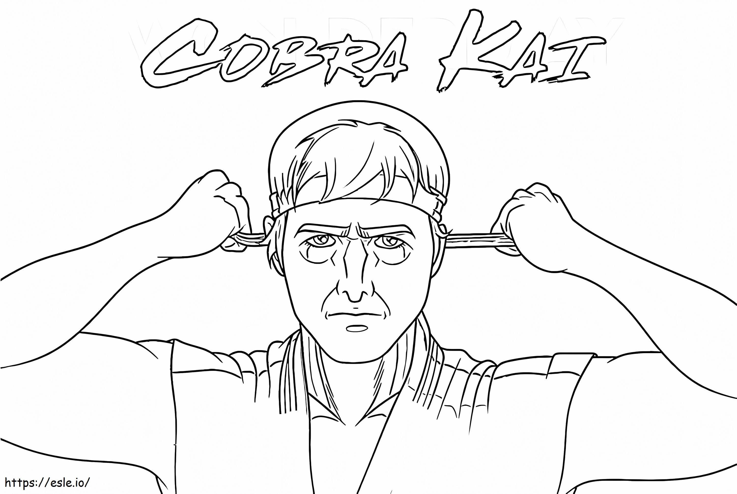 Johnny Lawrence coloring page