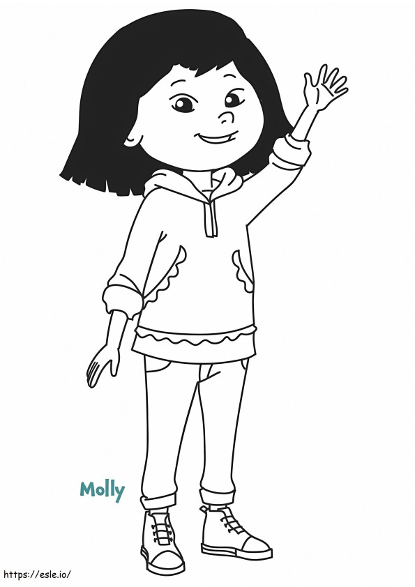 Molly From Molly Of Denali coloring page