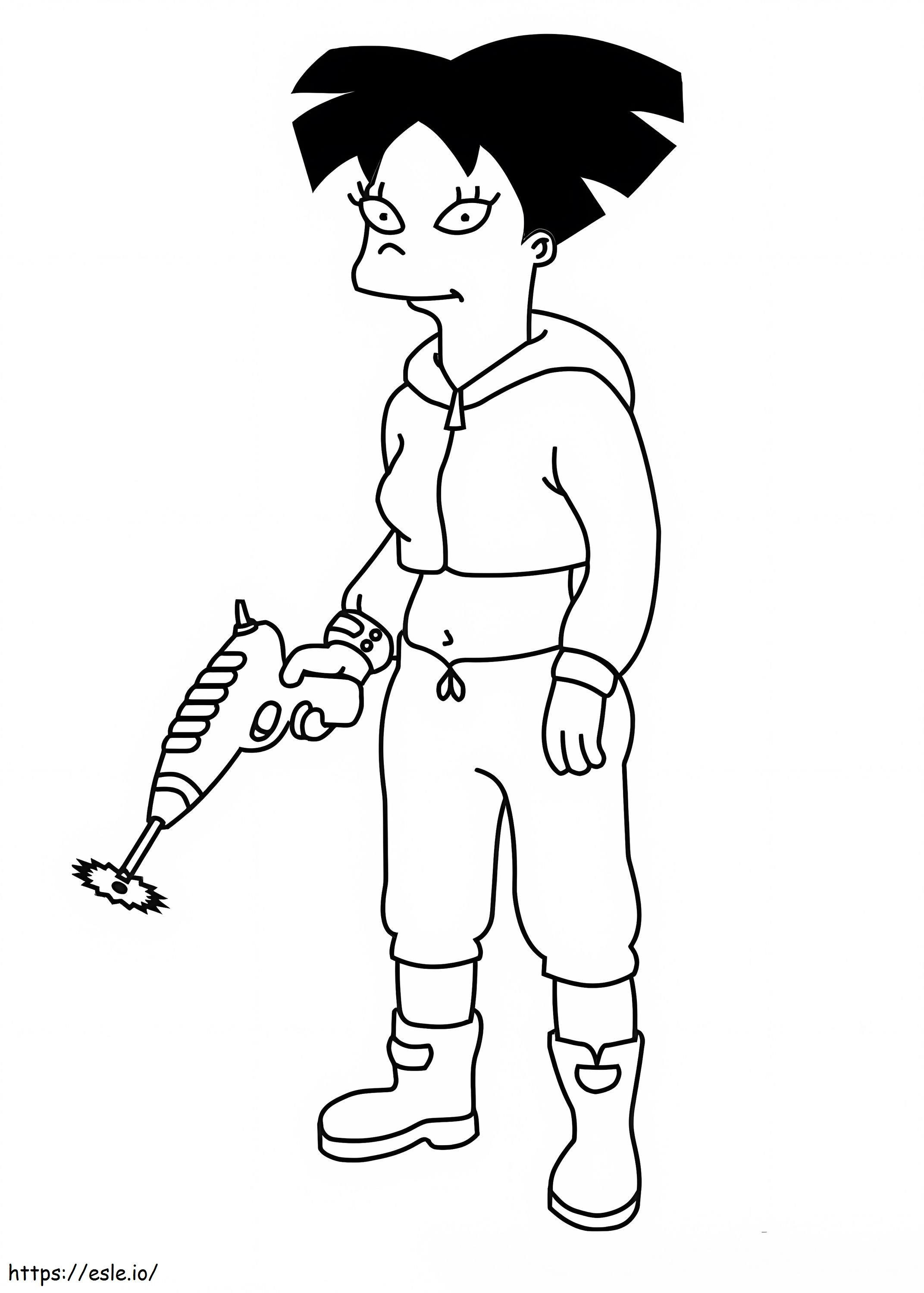 Amy Wong Futurama kifestő