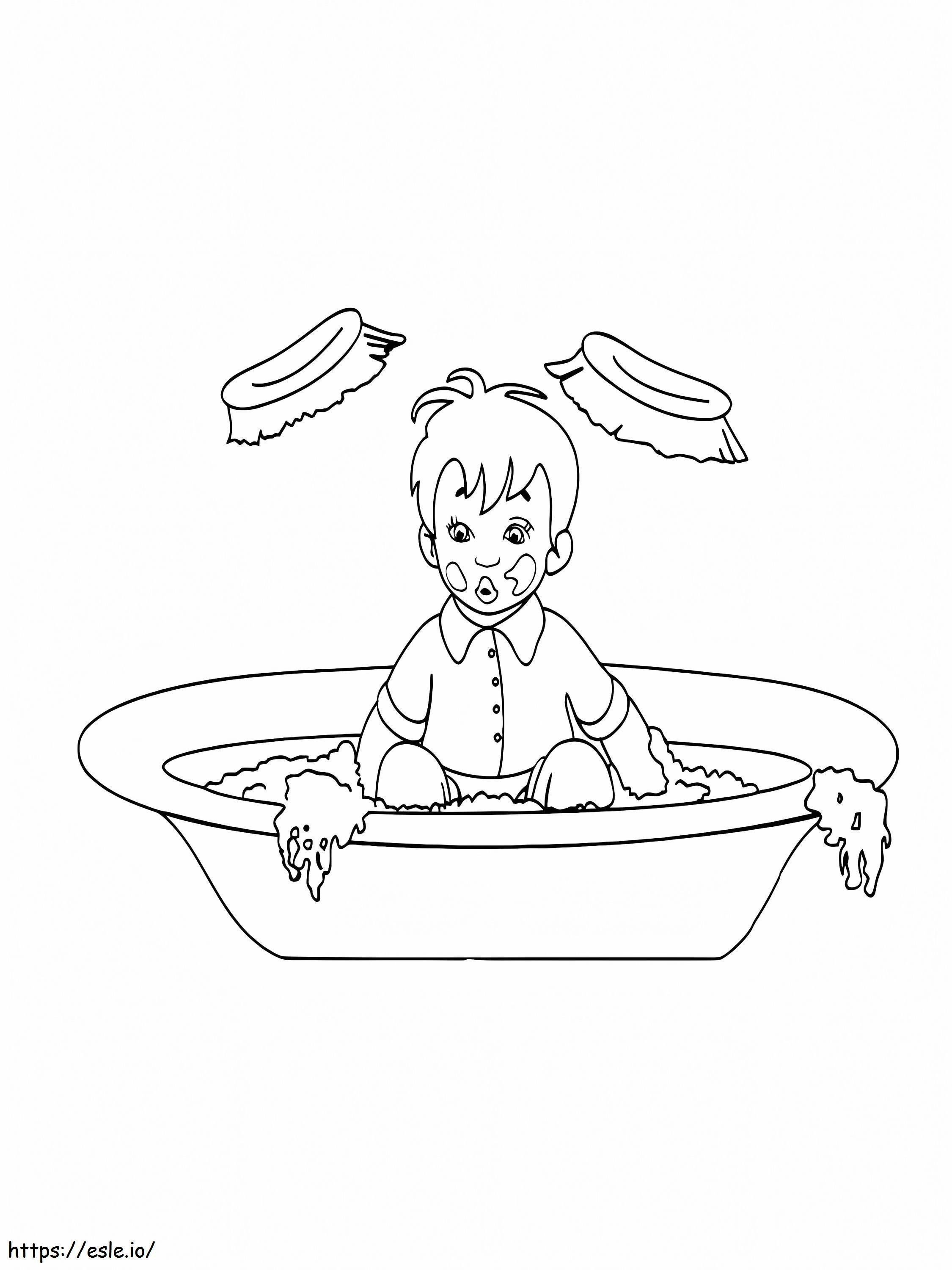 Free Printable Good Hygiene coloring page