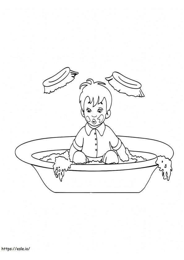 Free Printable Good Hygiene coloring page