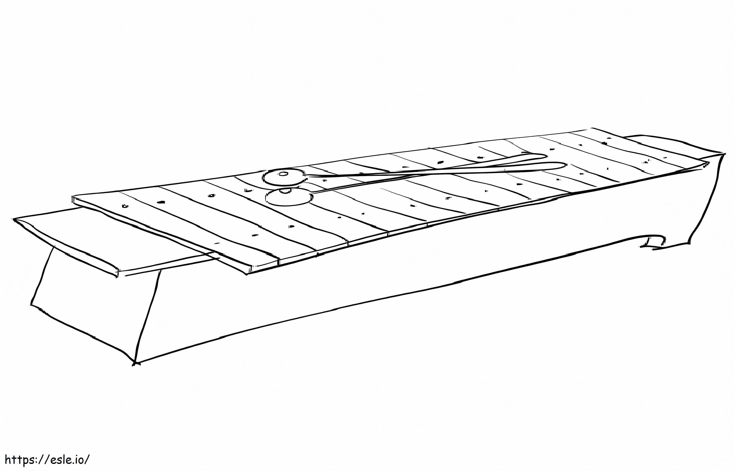 Normal Xylophone 5 coloring page