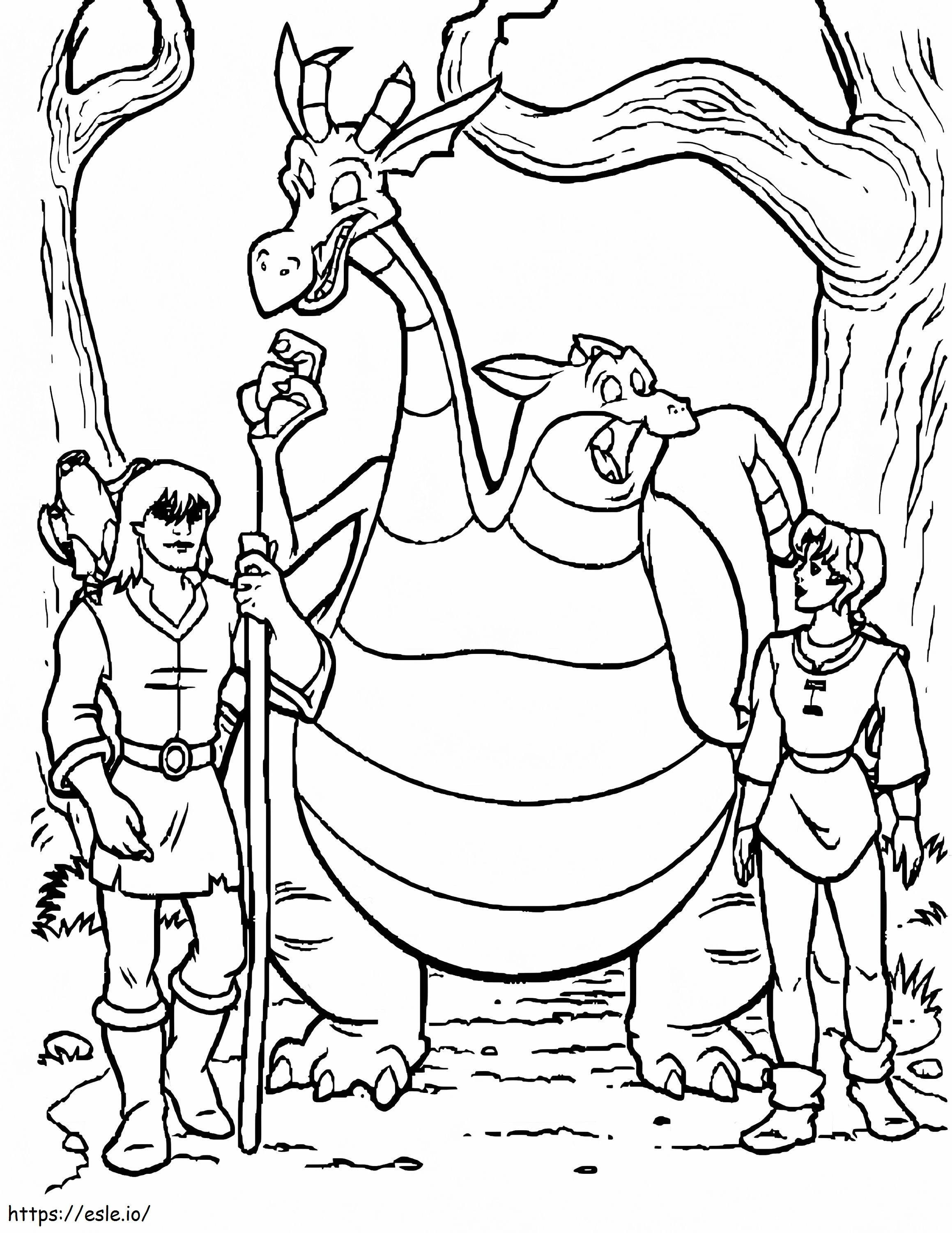 Quest For Camelot 1 coloring page
