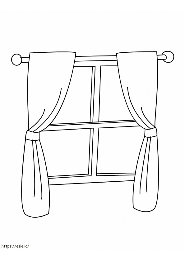 Print Window coloring page