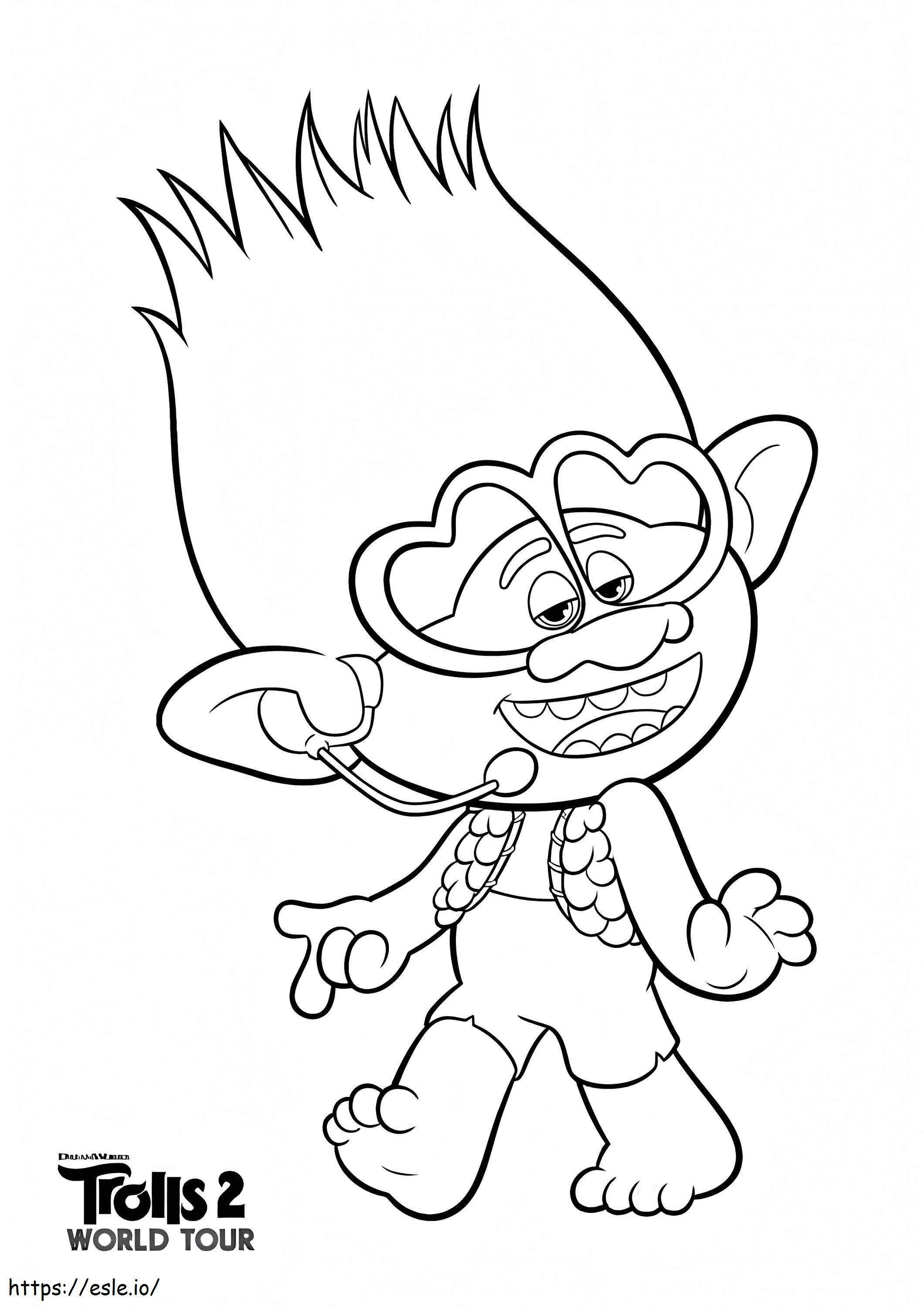 Singer Branch coloring page