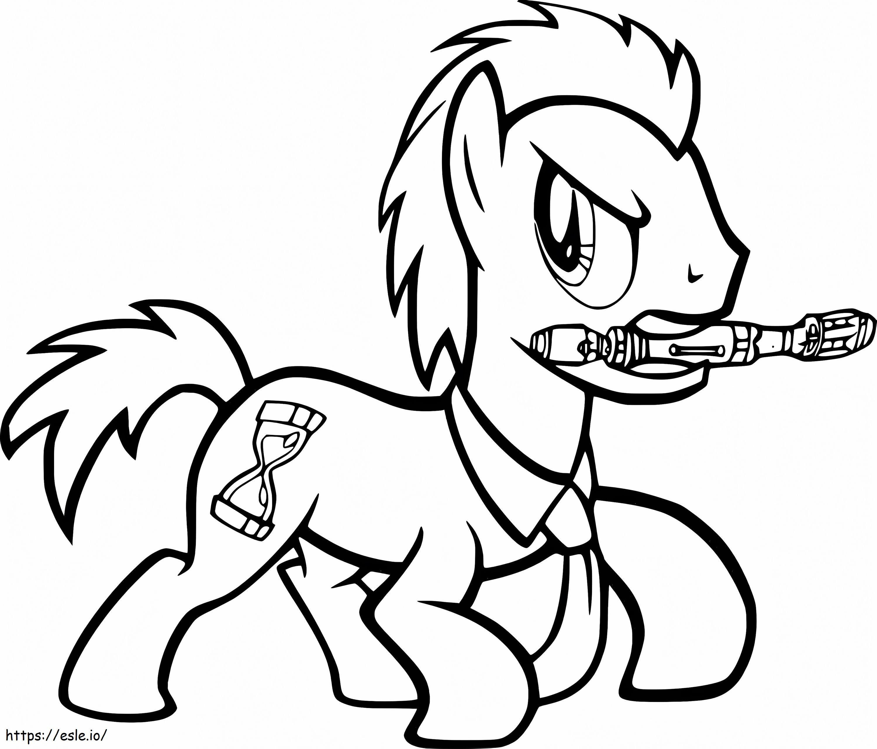 Whooves My Little Pony coloring page
