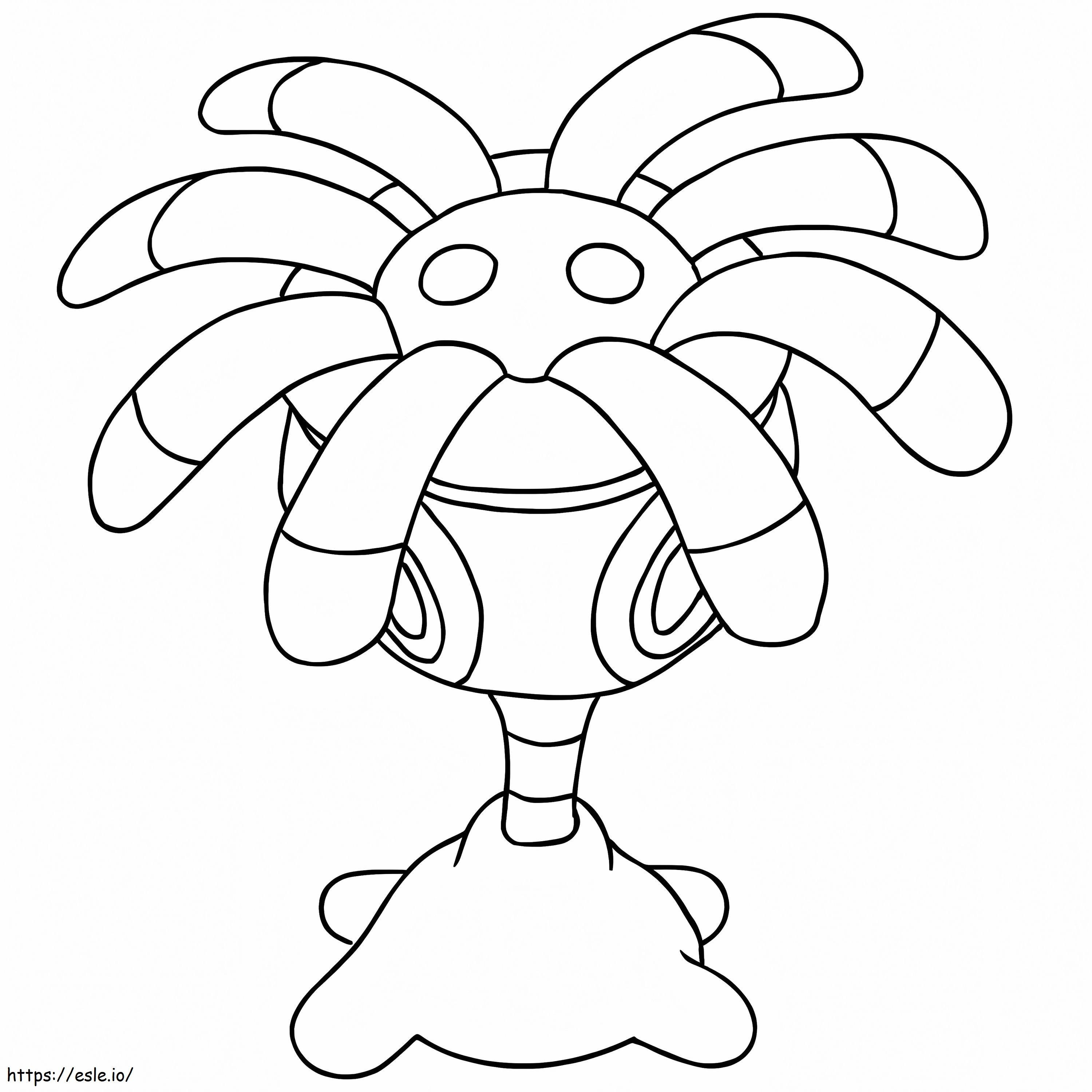 Lileep A Pokemon coloring page