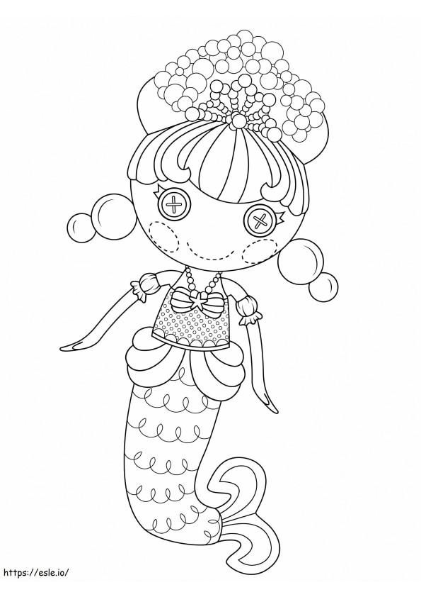 Lalaloopsy sirena frizzante